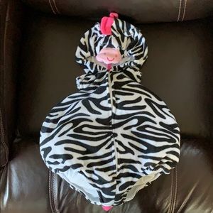 Baby zebra costume